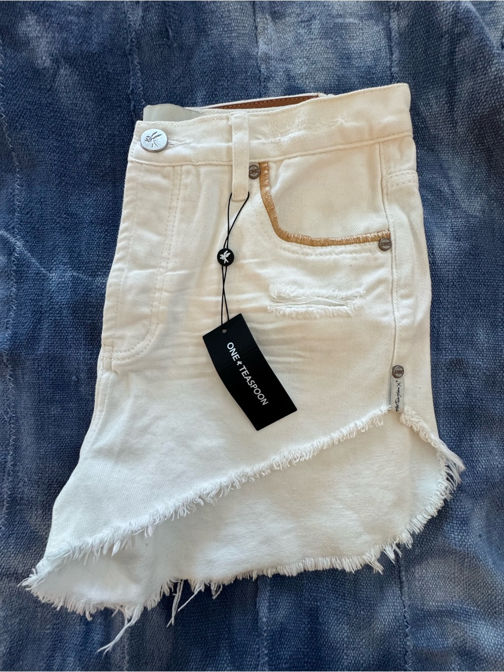 One Teaspoon Outlaws Denim Shorts
